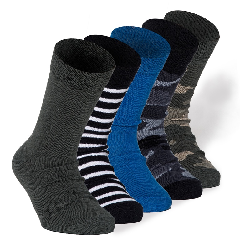 Strumpor 5-pack "Basic pattern sock" 